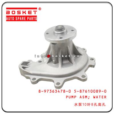 China Isuzu 700P 4HK1 Water Pump Assembly 8973634780 5876100890 8-97363478-0 5-87610089-0 for sale