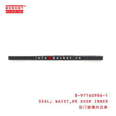 China ISUZU TFR17 4ZE1 Rear Door Inner Waist Seal 8-97160986-1 8971609861 for sale