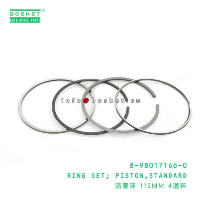 中国 ISUZU XE 4HK1 6HK1のために置かれる8980171660 8-98017166-0標準のピストン・リング 販売のため
