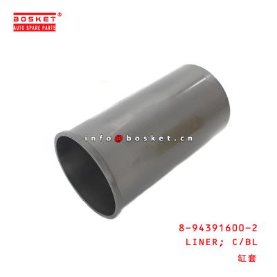 China 8-94391600-2 8943916002 Cylinder Block Liner For ISUZU FRR 6HE1 for sale