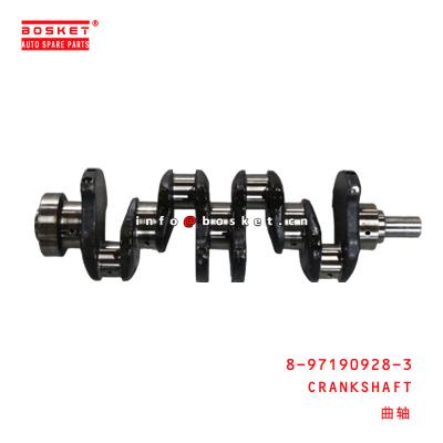 China 8-97190928-3 8971909283 ISUZU NPR NKR 4JB1 Crankshaft for sale