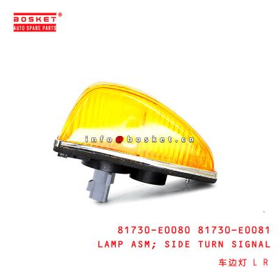 China 81730-E0080 81730-E0081 Side Turn Signal Lamp Assembly For HINO 300 for sale