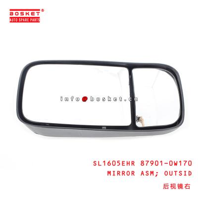 China SL1605EHR 87901-0W170 HINO 300 Outside Mirror Assembly for sale