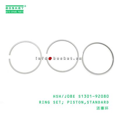China S1301-92080 Standard Piston Ring Set  For HINO J08E for sale