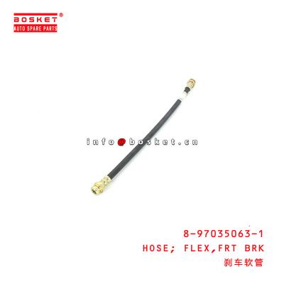 China 8-97035063-1 Front Flexible Brake Line Hose 8970350631 For ISUZU NKR55 4JB1 for sale
