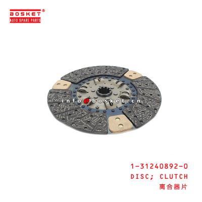 China 1-31240892-0 reemplazo 1312408920 del disco de embrague para ISUZU CXZ81 10PE1 en venta