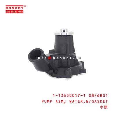 Chine 1-13650017-1 Assemblée de pompe à l'eau SB/6BG1 avec du SB 6BG1 de la garniture 1136500171 pour ISUZU XE 6BG1 à vendre