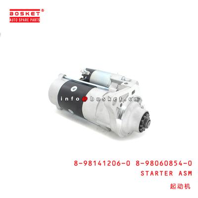 China 8-98141206-0 8-98060854-0 Starter Assembly 8981412060 8980608540 for ISUZU FRR 6HK1 for sale