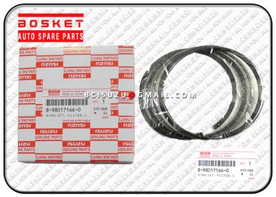 China Piston Ring Set Japanese Truck Parts For 4hk1 6hk1 8980171660 8-98017166-0 for sale