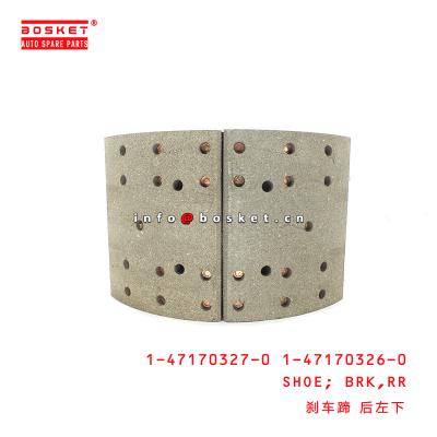 Китай 1-47170327-0 1-47170326-0 задняя тормозная колода 1471703270 1471703260 для ISUZU CXZ51K 6WF1 продается