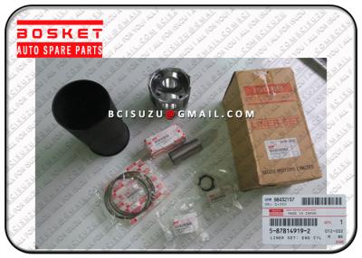 China Engine Spare Parts Isuzu Liner Set For Nqr70 4HE1 1X 5878149190 5-87814919-0 for sale