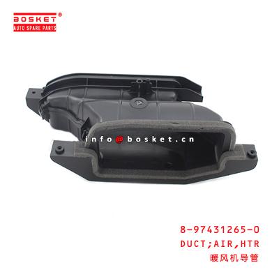 China 8-97431265-0 Heater Air Duct 8974312650 For ISUZU VC46 6UZ1 for sale