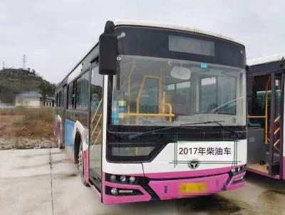 China 12m 30 Seats Hengtong Used Buses Rear Engine Luxury Diesel City School Bus for sale