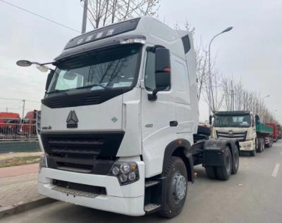 China HOWO A7 Tractor Truck 6*4 Used Diesel Engine Second Hand HOWO 371hp 30tons Tipper Truck for sale