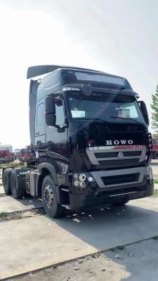 China Used Sinotruck 6*4 10 Wheel 440 horse power Tractor  Howo T7 Tractor Head Diesel Engine Tractor Trailer Head for sale