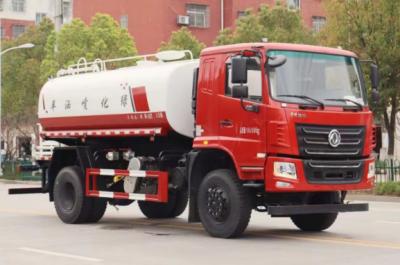 중국 물뿌림차 트럭 4X4 주행 노면 유조선 SPV 전용차량 위생 12000 리터 탱크 판매용