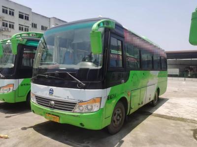 China Second Hand Bus Yutong Zk6752d Mini Van Front Engine Bus 140hp Highway Bus for sale