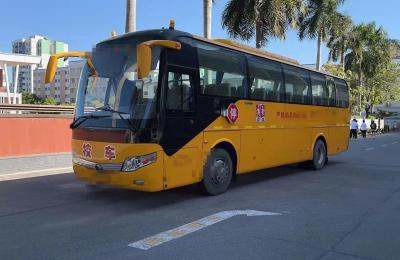 China Yuchai Engine Used YUTONG Buses 49 Seats With 24L / 100km Fuel Consumption for sale