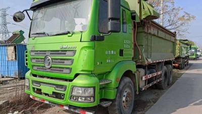 China Caminhões basculantes usados ​​Shacman M3000 6x4 caminhão basculante de segunda mão à venda