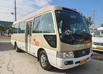 China Mini Used Toyota Coaster Coach Bus Second Hand 18Kw 1.6T for sale
