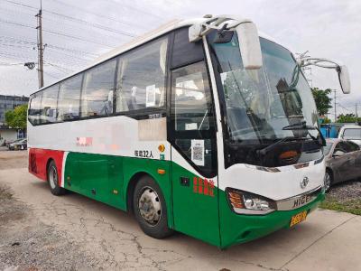 Китай Пассажир используемый регулярным пассажиром пригородных поездов 180kw автобуса тренера 32 мест подержанным более высоким продается