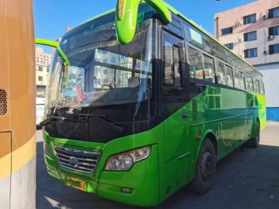 China Tweedehands Mini Van Yutong ZK6102D Bus met motor voor 43 zitplaatsen Dubbele deuren LHD/RHD Te koop