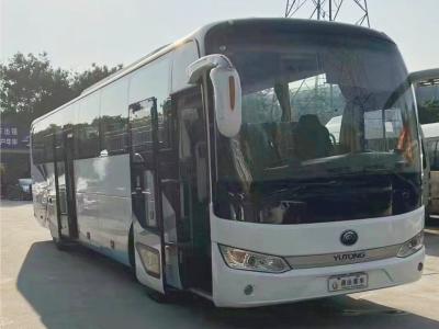 中国 使用された運輸バスYutong 55seaterはRvバスZK6125両開きドアをエアー バッグの懸濁液を使用した 販売のため