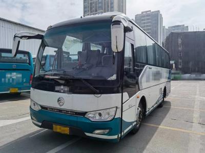 China Used Shuttle Vans Golden Dragon Used Commercial Bus XML6857 Yuchai YC6J 34seats 2017 for sale