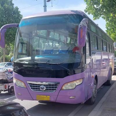 China Long Distance 45 Seater Tourist Shuttle Bus Second Hand Team Travel Bus for sale