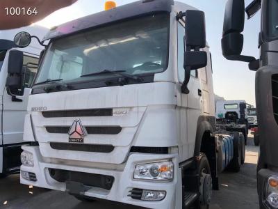China Used Howo Trucks 6*4 371hp Left Steering Used Tractor Units Sino Truck for sale