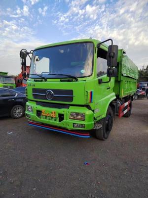 Κίνα Ο αριστερός χρησιμοποιημένος εκφορτωτής εμπορικών σημάτων 4x2 Dongfeng φορτηγών απορρίψεων χρησιμοποίησε τα ελαφριά φορτηγά απορρίψεων καθήκοντος προς πώληση