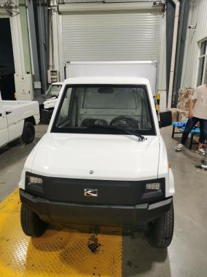 Chine Electric Truck Pickup Cargo Vehicle Closed Cargo Box Lead Acid Batteries Mission Pickup à vendre