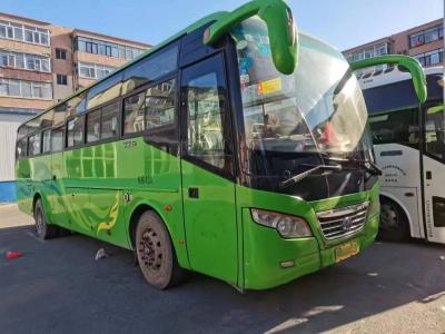 China Used Coach Bus Double Doors 43 Seats Used Young Tong Bus ZK6102D Front Engine for sale