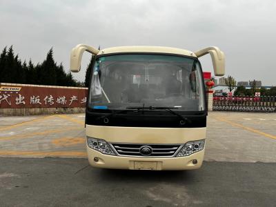 中国 Used Mini Coach Front Engine 19 Seats Diesel Engine Air Conditioner Second Hand Yutong Bus ZK6609D 販売のため