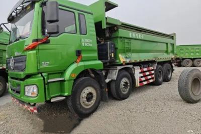 China Used Diesel Trucks 12 Tires Head Cabin 8×4 Drive Mode 375hp 2nd Hand SHACMAN Dump Truck for sale