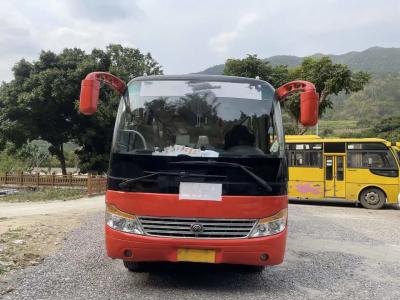China Second Hand Bus 30 Seats External Swinging Door Sliding Window Front Engine Used Yutong Bus ZK6752D for sale