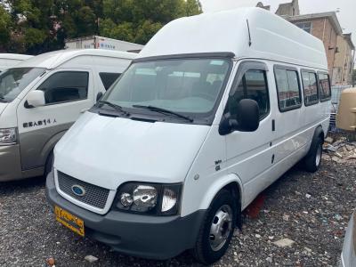 China Used Mini Bus EURO IV 17 Seats High Roof Front Engine 6 Meters Sliding Window Second Hand Ford Tansit JX6600 for sale