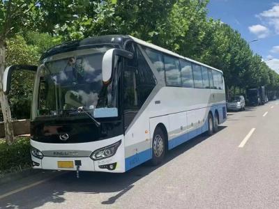 China Second Hand Bus Big Luggage Compartment Rare Engine 375hp 56 Seats A/C Used Kinglong Bus XMQ6135 LHD/RHD for sale