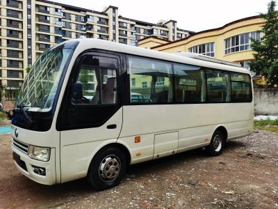 China Used 16 Seater Minibus 2016 Year Front Engine 19 Seats Sliding Window LHD/RHD 2nd Hand Yutong Bus ZK6729D for sale