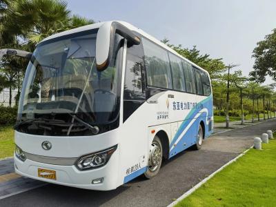 Chine Le diesel utilisé transporte l'autobus externe XMQ675 de Kinglong de porte d'oscillation de 2016 de l'an 28 de sièges de Yuchai cylindres du moteur 4 à vendre
