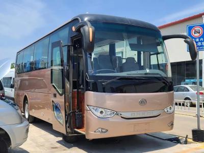 China Used Diesel Buses 2015 Year EURO IV Emission Standard 35 Seats Sealing Window Champagne Color Ankai Bus HFF6859 for sale