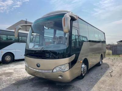 China Old Coach Bus 35 Seats Yutong ZK6808 Luggage Rack Manual Transmission With A/C for sale