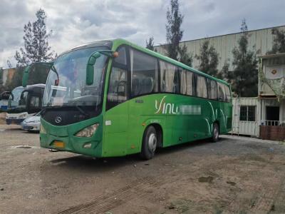 China Coach Second Hand Hino Engine 55 Seats 12 Meters Long Used Kinglong XMQ6126 for sale