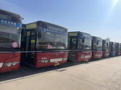 China 49 Seaters Used City Bus 100 Passengers Yutong Zk6125 Cng Engine Double Door à venda