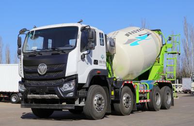 Chine Chinese Brand Mixer 8*4 Ready Mix Concrete Truck 350hp Euro 6 Left Hand Drive à vendre