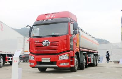 중국 Used Oil Trucks FAW J6P Big Tanker Fuel Truck 11.5 Meters Long 24 Cubic LHD/RHD 판매용