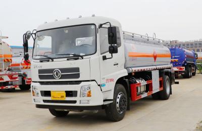 China Donfeng 4*2 Used Oil Collection Tanks Euro 5 Aluminum Alloy Tanker 12.5 Cubic for sale