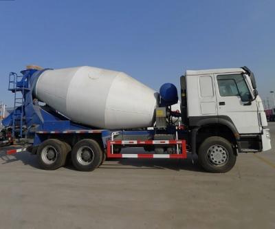 Китай Used and New Sinotruk HOWO 4X2 6X4 8cbm 10cbm 12cbm Concrete Cement Mixer Truck for Sale продается