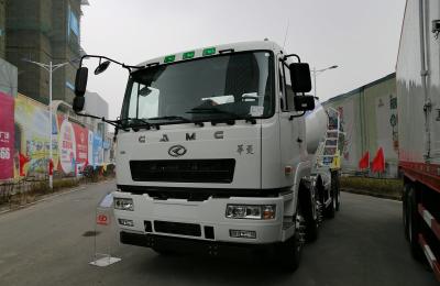 China Used Concrete Mixer Truck 8×4 CAMC Cement Mixer 310hp Euro 5 Big Tanker 12 Tires à venda
