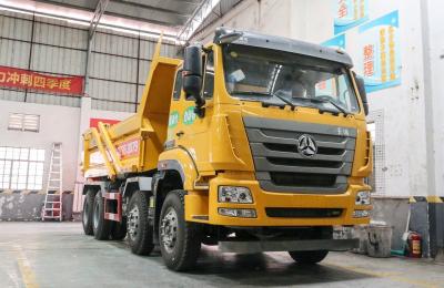 China Used Howo Tipper Truck Sinotruck 8*4 Hohan 350hp Powerful Engine 12 Wheels Road Transportation for sale